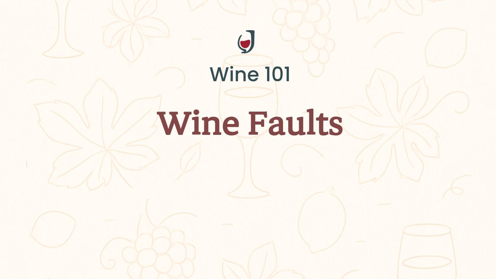Wine 101 Wine Faults 표지 이미지 — 와인 결함(TCA·산화·환원) 가이드 대표 이미지